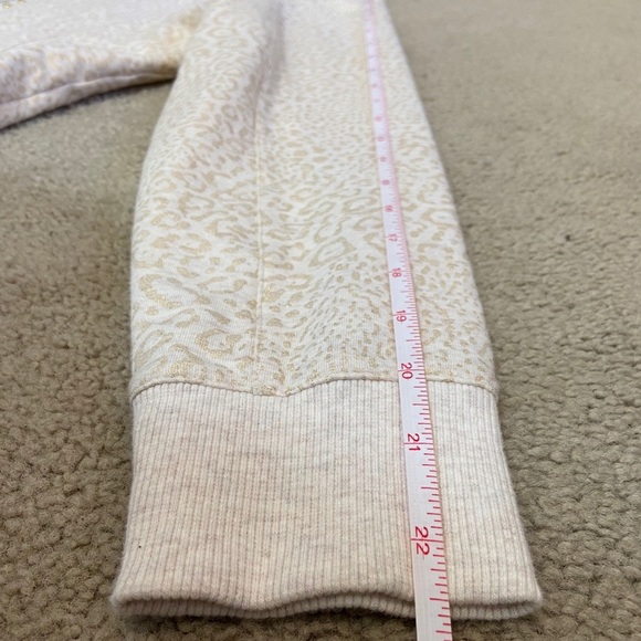 Ruby Rd. Leopard Print Tan Studded Knit Jacket - Picture 7 of 8